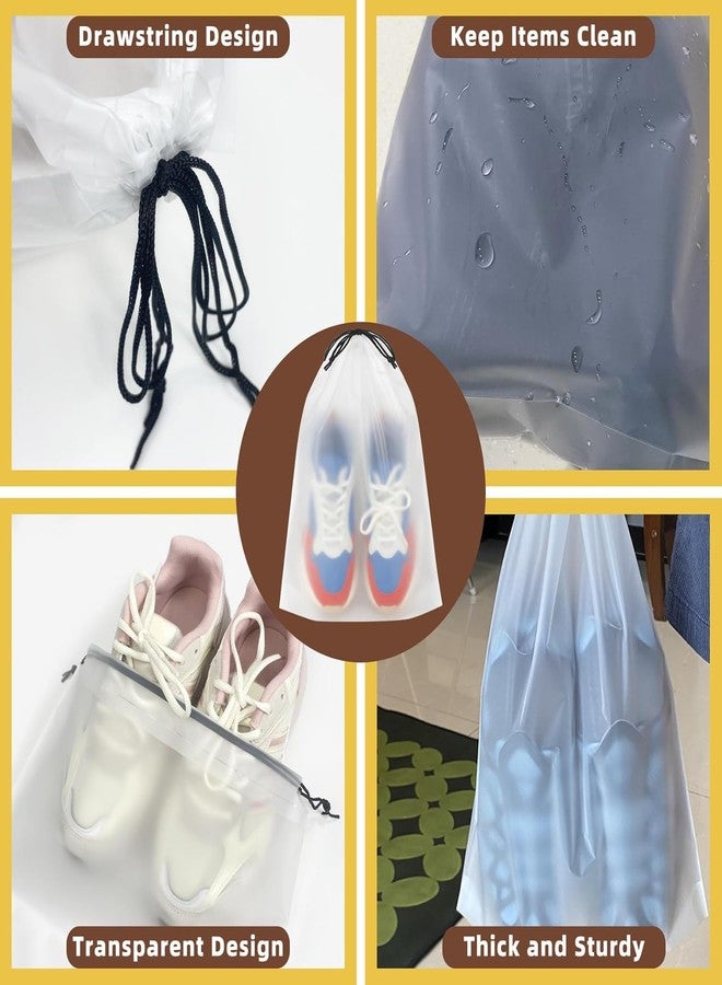 KUNFAIT Shoe Bags for Travel Drawstring Packing Bags Dustproof Portable Storage Organiser Pouch for Men and Women (12) - Image 5
